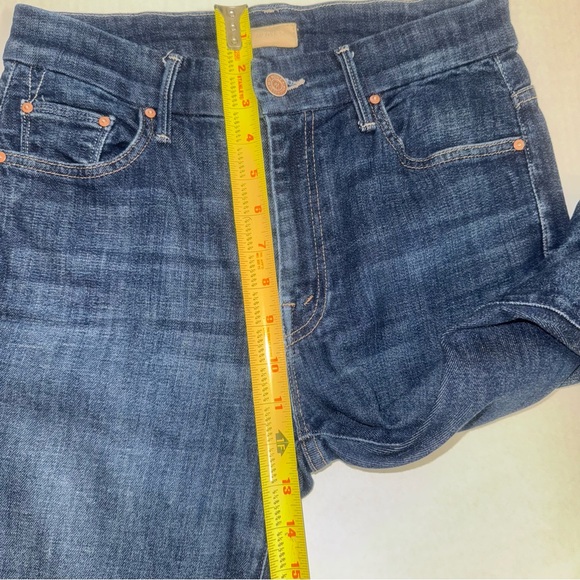 Mother High Waisted Looker Skinny Jeans Women’s Size 28 Dark Wash Clean Sweep US - Picture 5 of 10